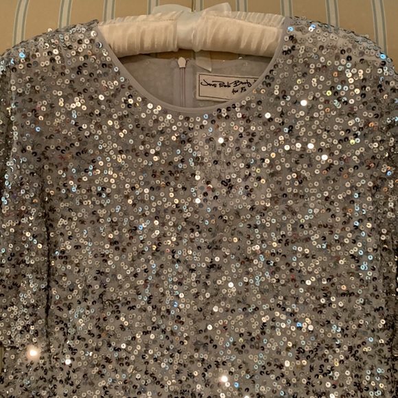 JENS PIRATE BOOTY FOR FREE PEOPLE DARK WATERS SEQUIN EMBELLISHED MINI DRESS M - Picture 7 of 15